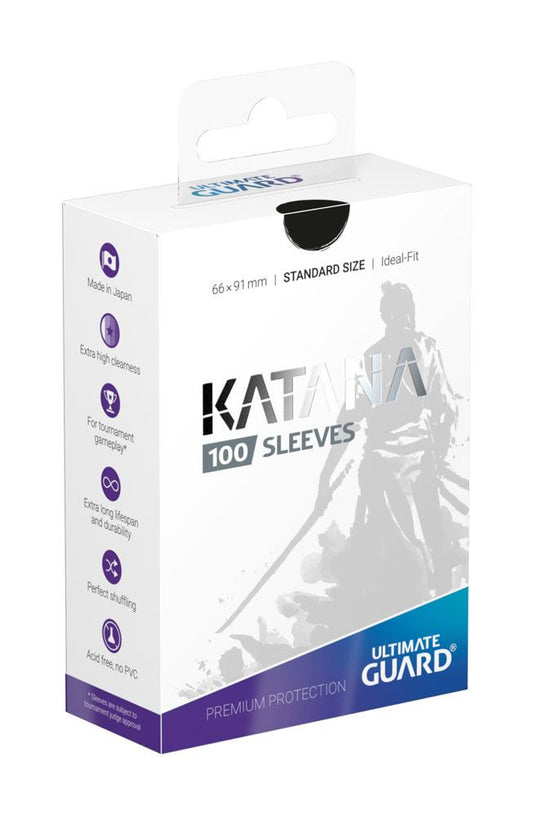 Ultimate Guard - Katana Sleeves 100 Stück - Standard Size - Black
