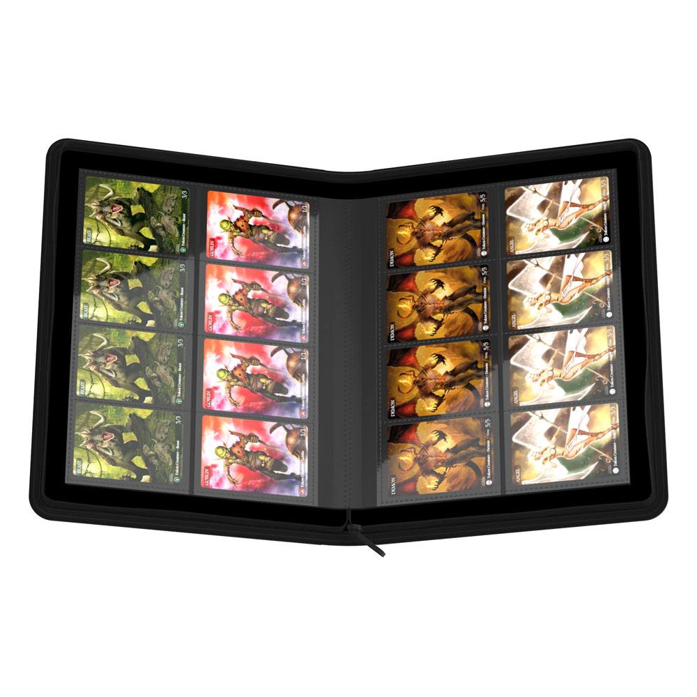 Ultimate Guard - Zipfolio 320 - Sammelordner Binder 16-Pocket XenoSkin - Schwarz