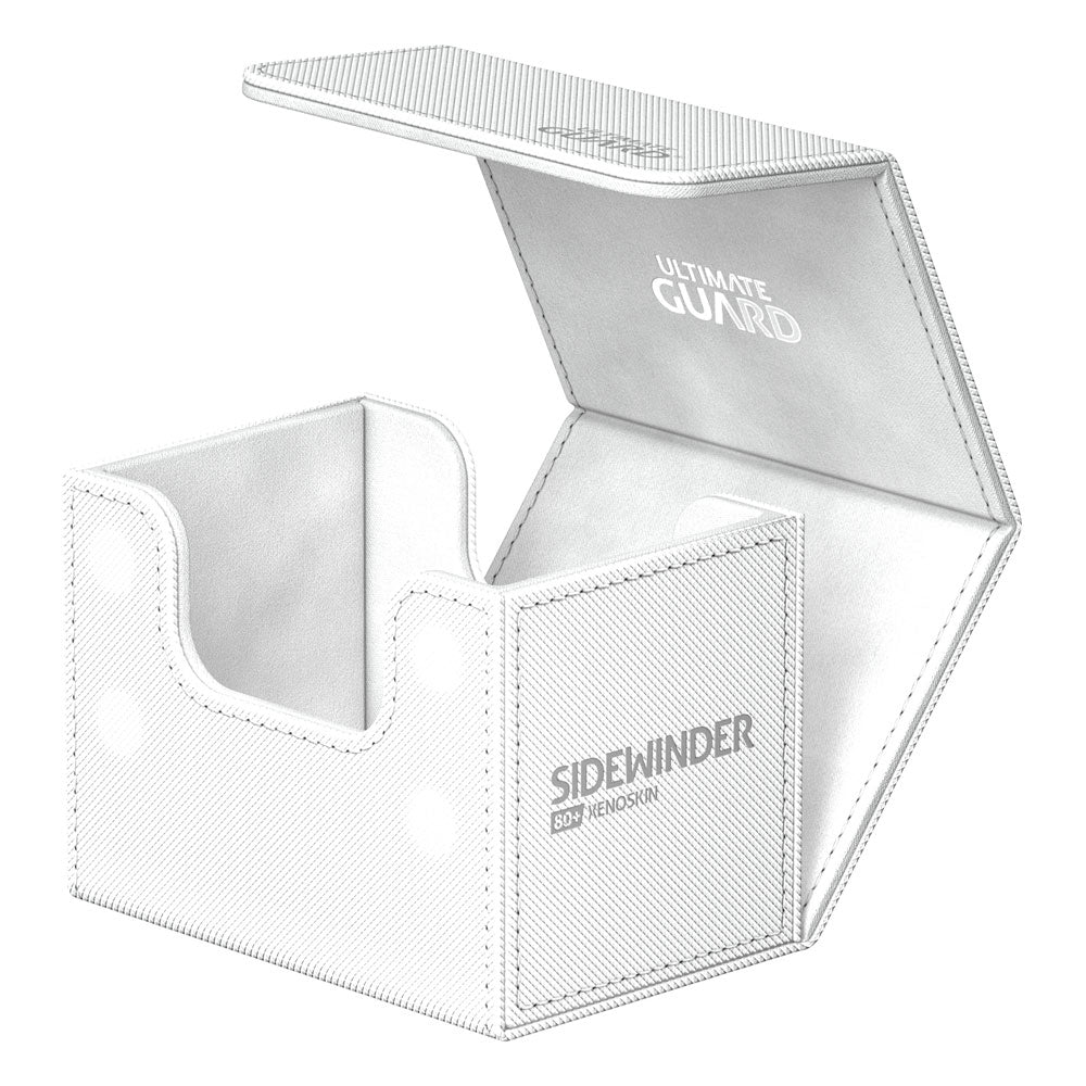 Ultimate Guard Sidewinder 80+ XenoSkin Monocolor Deckbox Weiß
