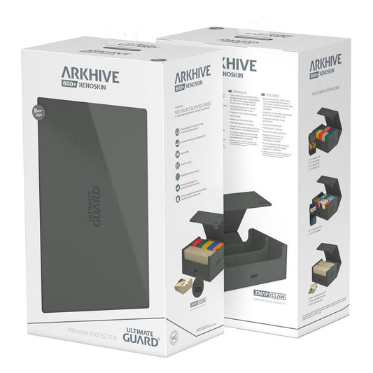 Ultimate Guard Arkhive 800+ XenoSkin Monocolor Grau
