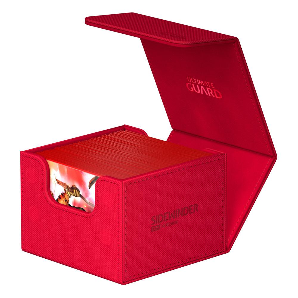 Ultimate Guard - Deckbox: Sidewinder 133+ XenoSkin Monocolor - Rot