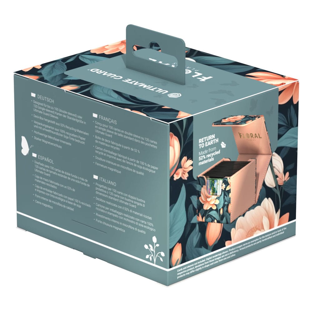 Ultimate Guard Sidewinder 100+ Xenoskin - Floral Places - Quiet Glade