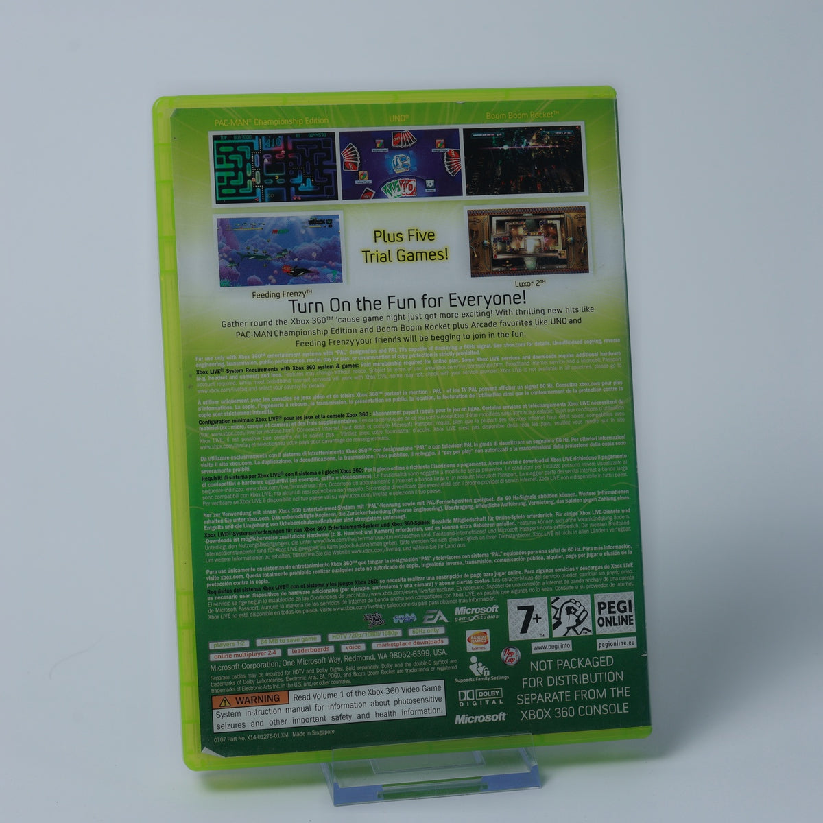 Xbox Live Arcade Compilation Disc - Xbox 360 - PAL - Zustand Sehr Gut