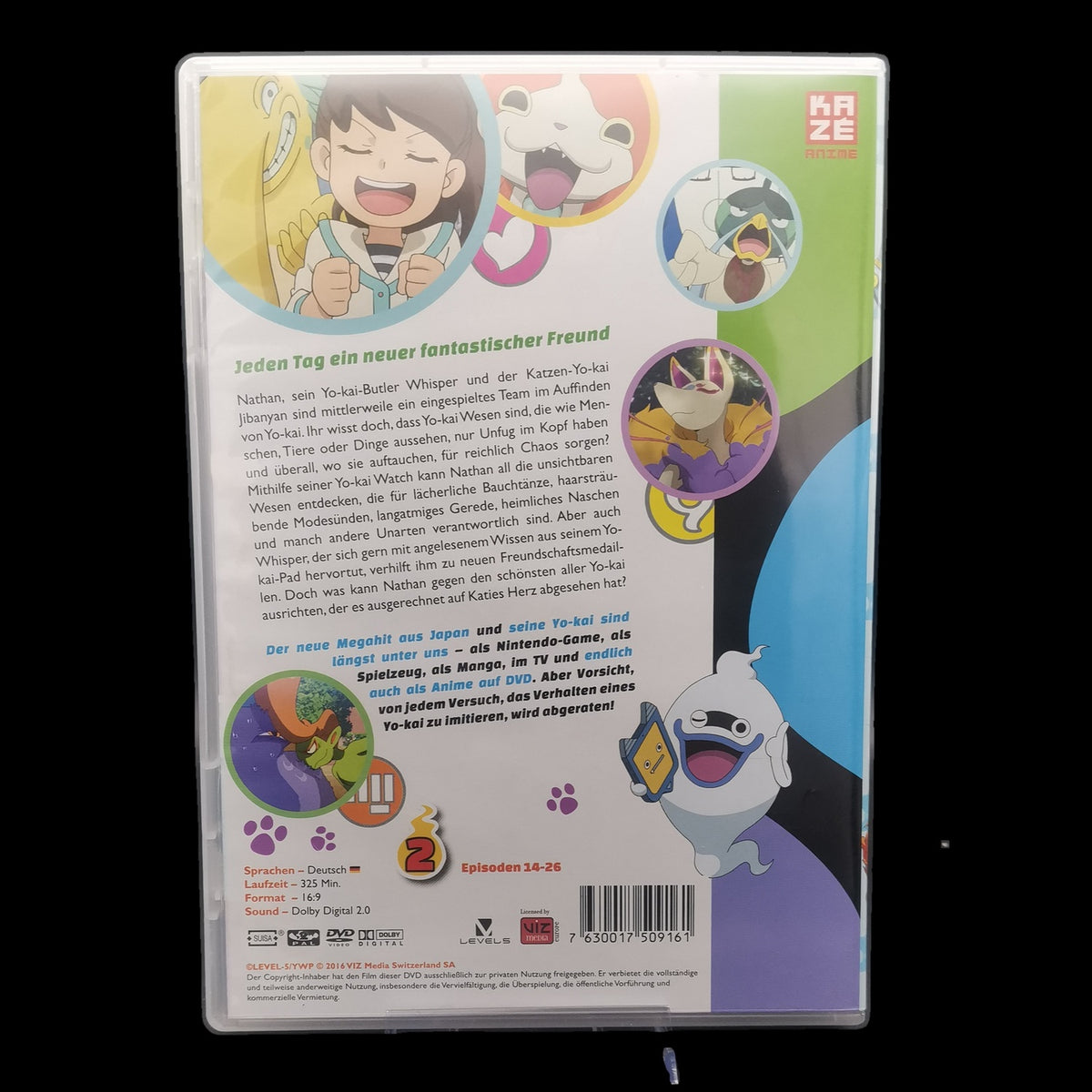 Yo-Kai Watch - Staffel 1 - inkl. Wendecover - Anime - DVD - Familie - Gebraucht