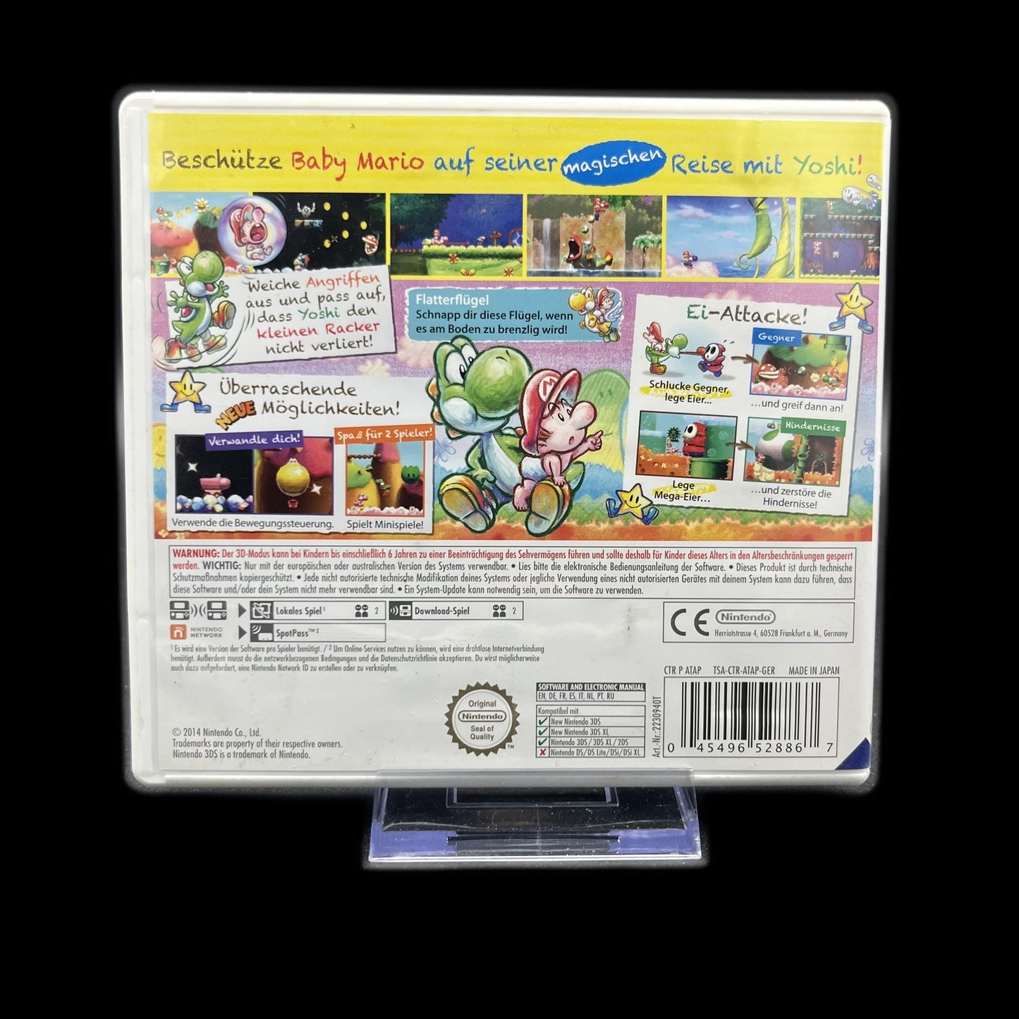 Yoshi's New Island - Nintendo 3DS - In OVP - PAL - deutsch - Gebraucht