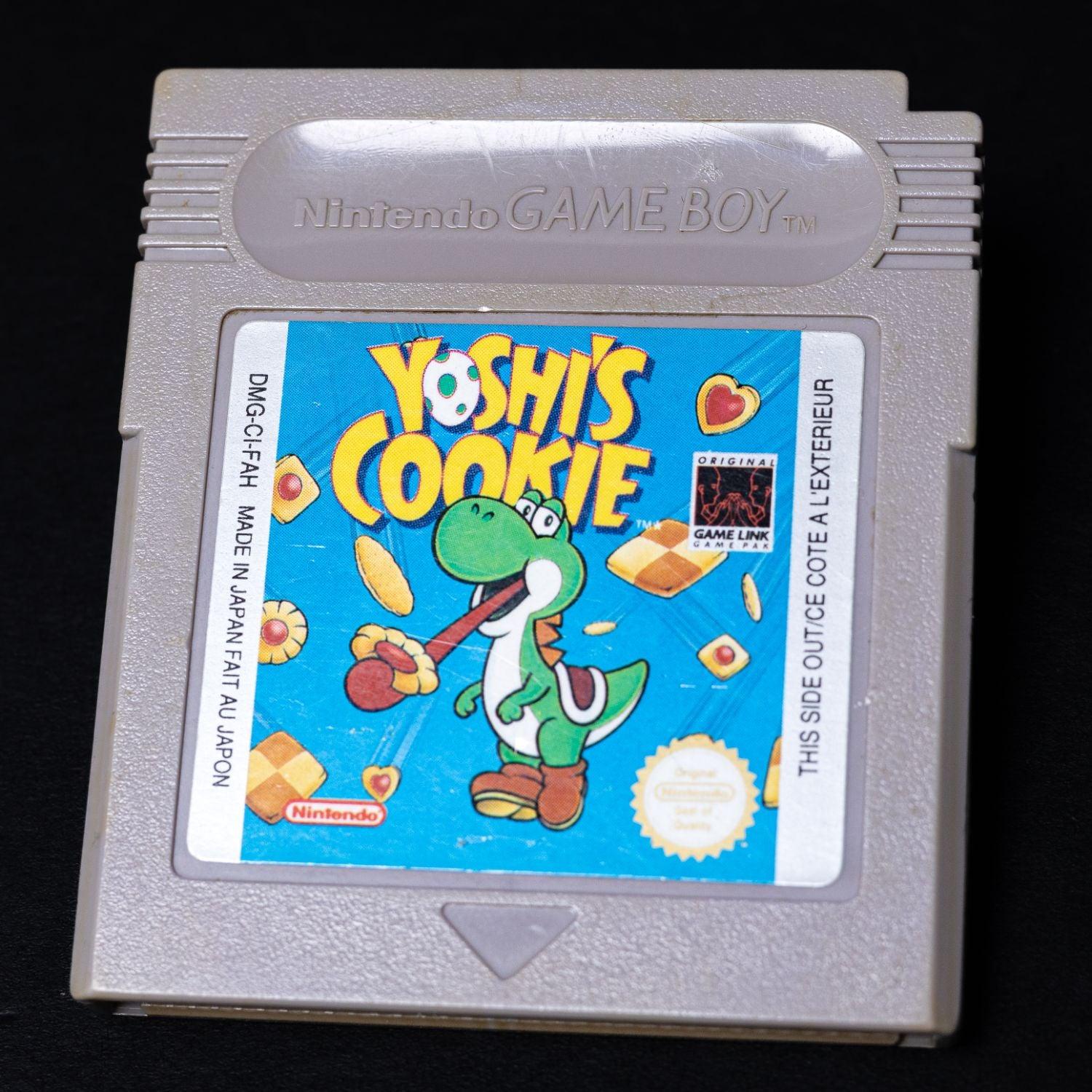 yoshis-cookie-nintendo-game-boy-spiel-fah-frazoesisch-nur-modul-1 - Utopia Collectibles