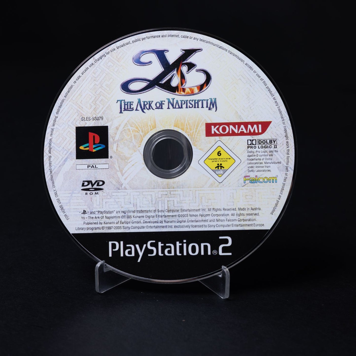 Ys - The Ark of Napishtim - Playstation 2 PS2 - CiB mit Anleitung - Top Zustand
