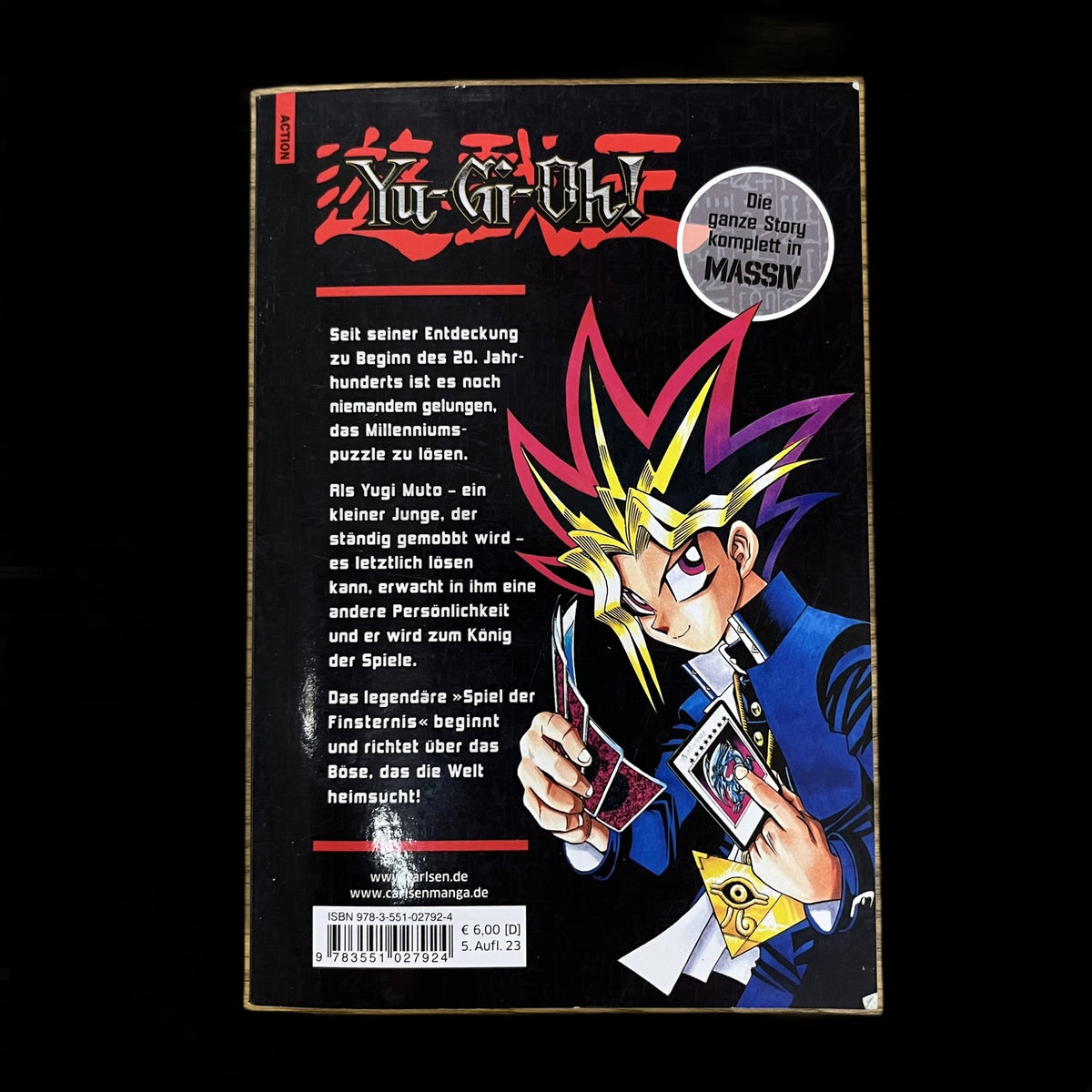 Yu-Gi-Oh! - Band 1 - Carlsen Manga - Deutsch - Kazuki Takahashi - Shonen