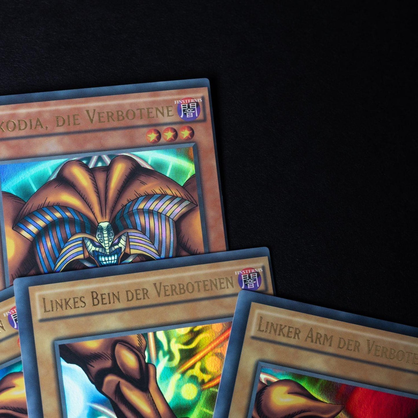 Yu-Gi-Oh! TCG - Exodia MISCUT - Alle 5 Teile komplett aus YGLD - 1. Auflage