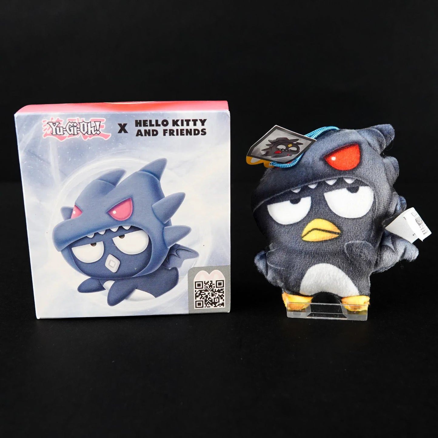 Yu-Gi-Oh! x Hello Kitty & Friends - Sanrio Plushie - Red Eyes Black Dragon - OVP