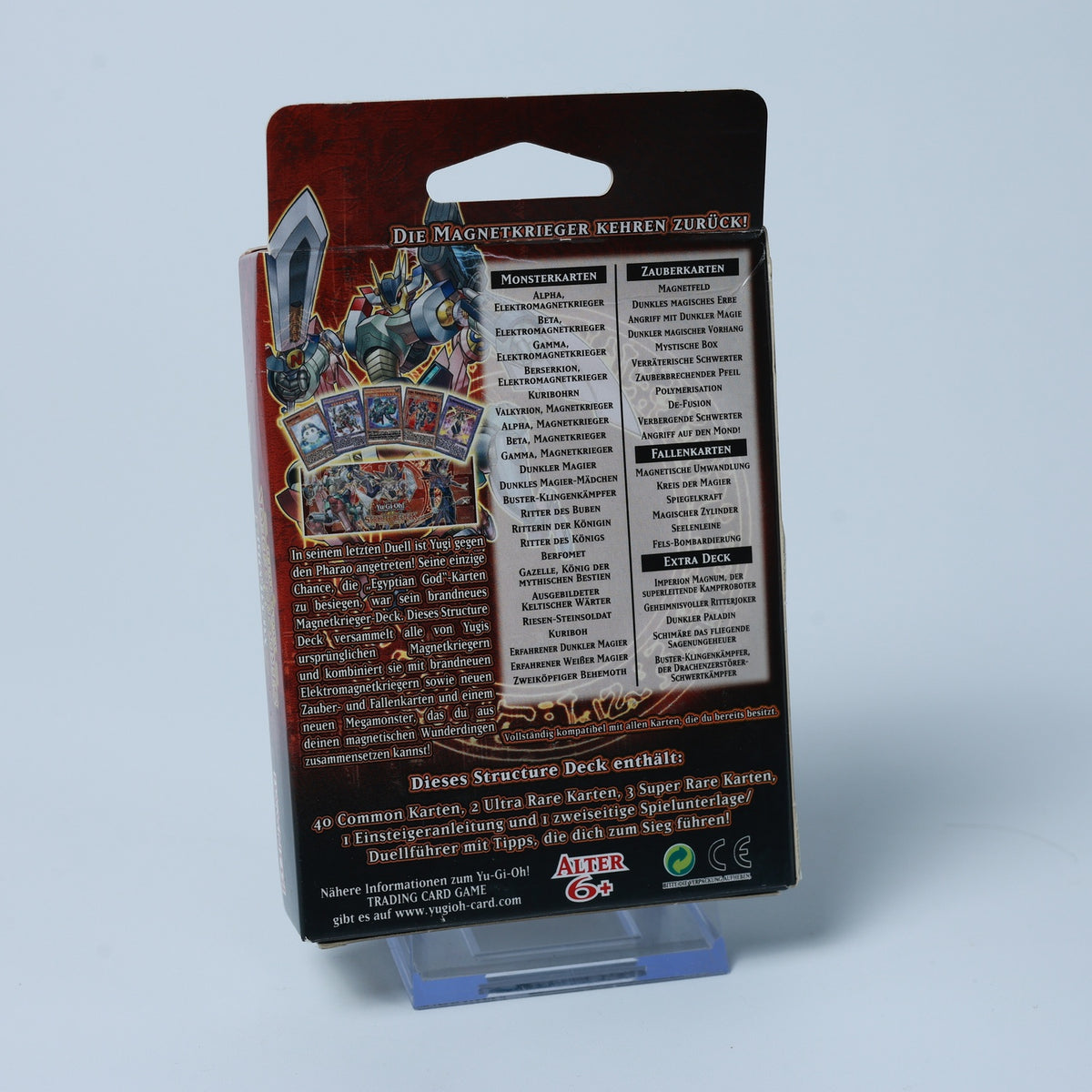 Yu-Gi-Oh! Structure Deck Yugi Muto - 1. Auflage - Deutsch - Zustand Gut