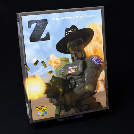 Z - The Bitmap Brothers - PC CD-ROM Spiel - Big Box CiB Komplett - Top Zustand