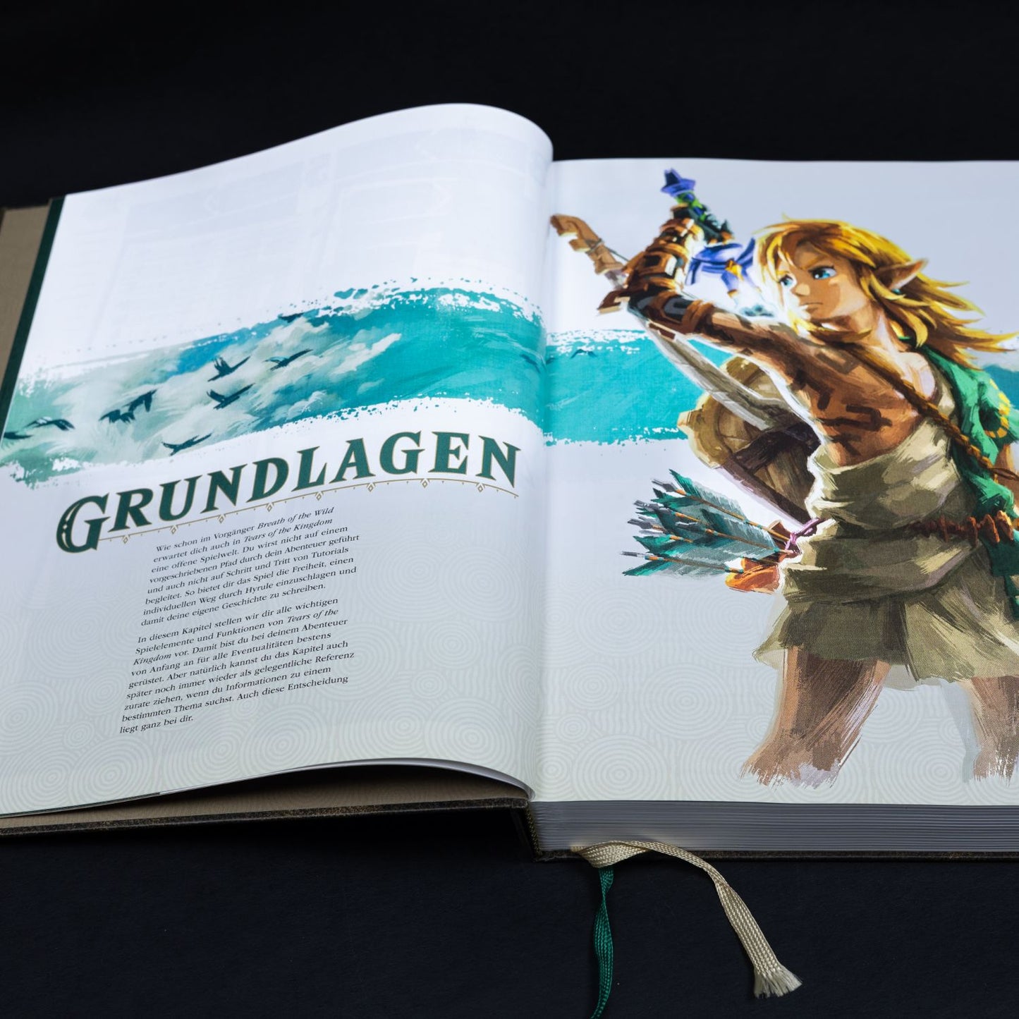 Zelda Tears of the Kingdom Spieleberater - Piggypack Hardcover Buch - Neuwertig