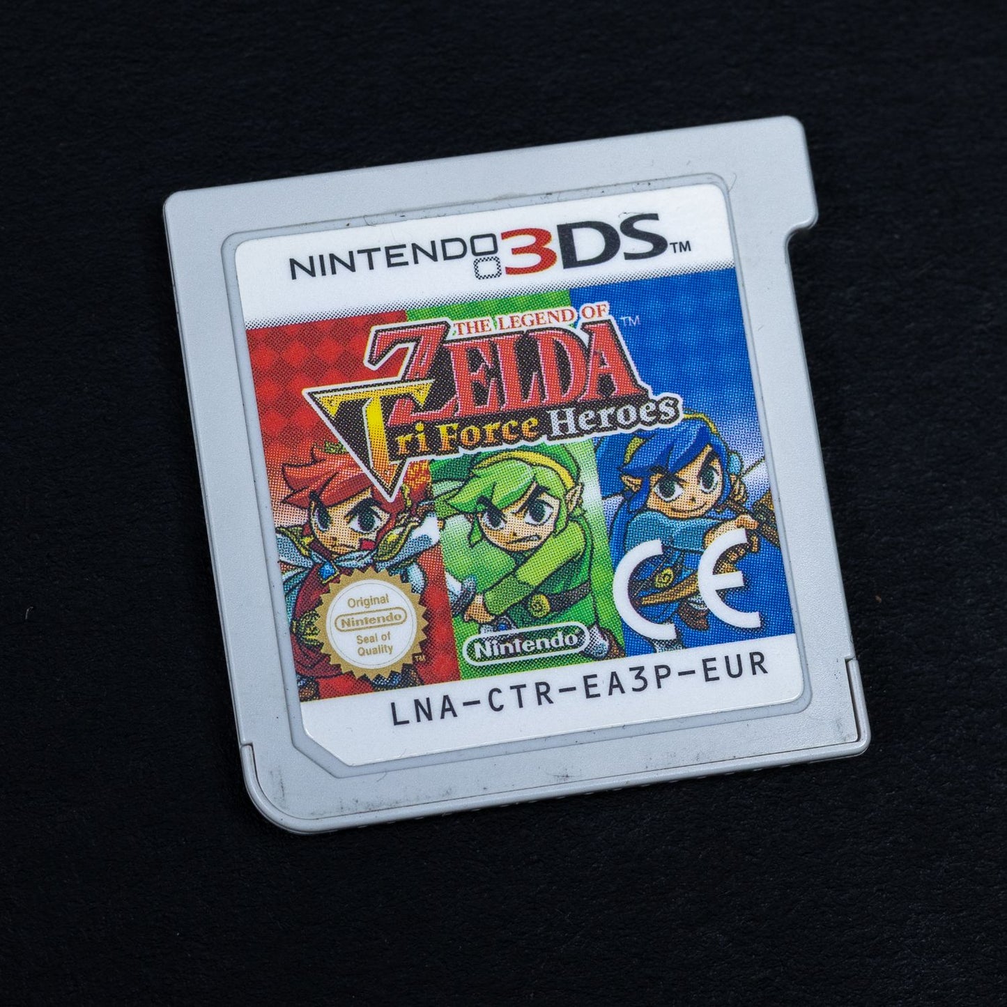 Zelda - Tri Force Heroes - Nintendo 3DS - Nur Modul - Zustand Sehr Gut