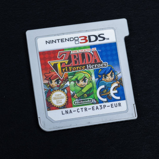 Zelda - Tri Force Heroes - Nintendo 3DS - Nur Modul - Zustand Sehr Gut