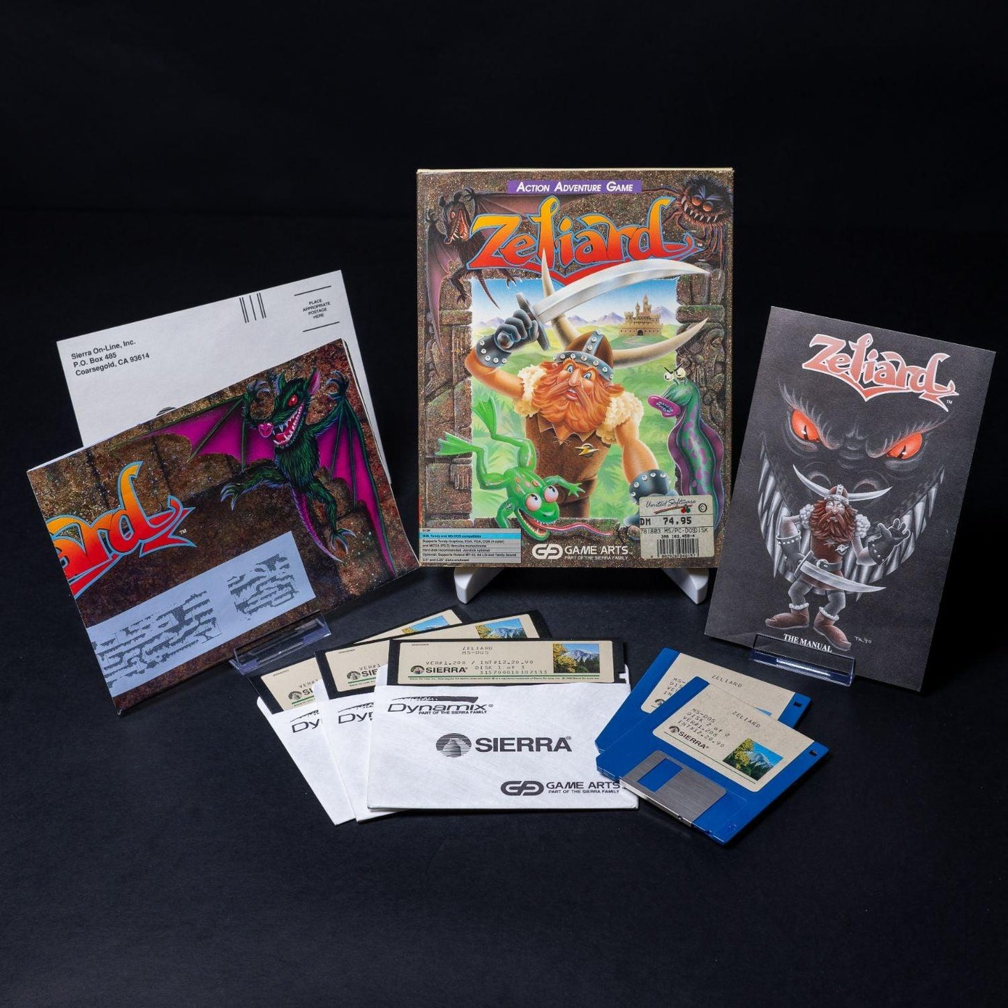 zeliard-pc-ibm-ms-dos-spiel-big-box-cib-komplett-sammlerzustand-1 - Utopia Collectibles