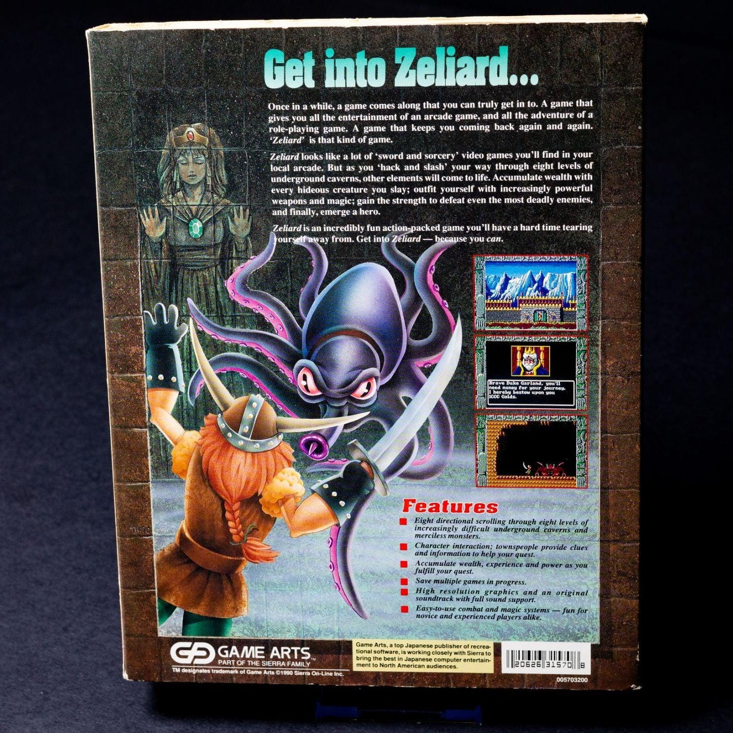 zeliard-pc-ibm-ms-dos-spiel-big-box-cib-komplett-sammlerzustand-3 - Utopia Collectibles