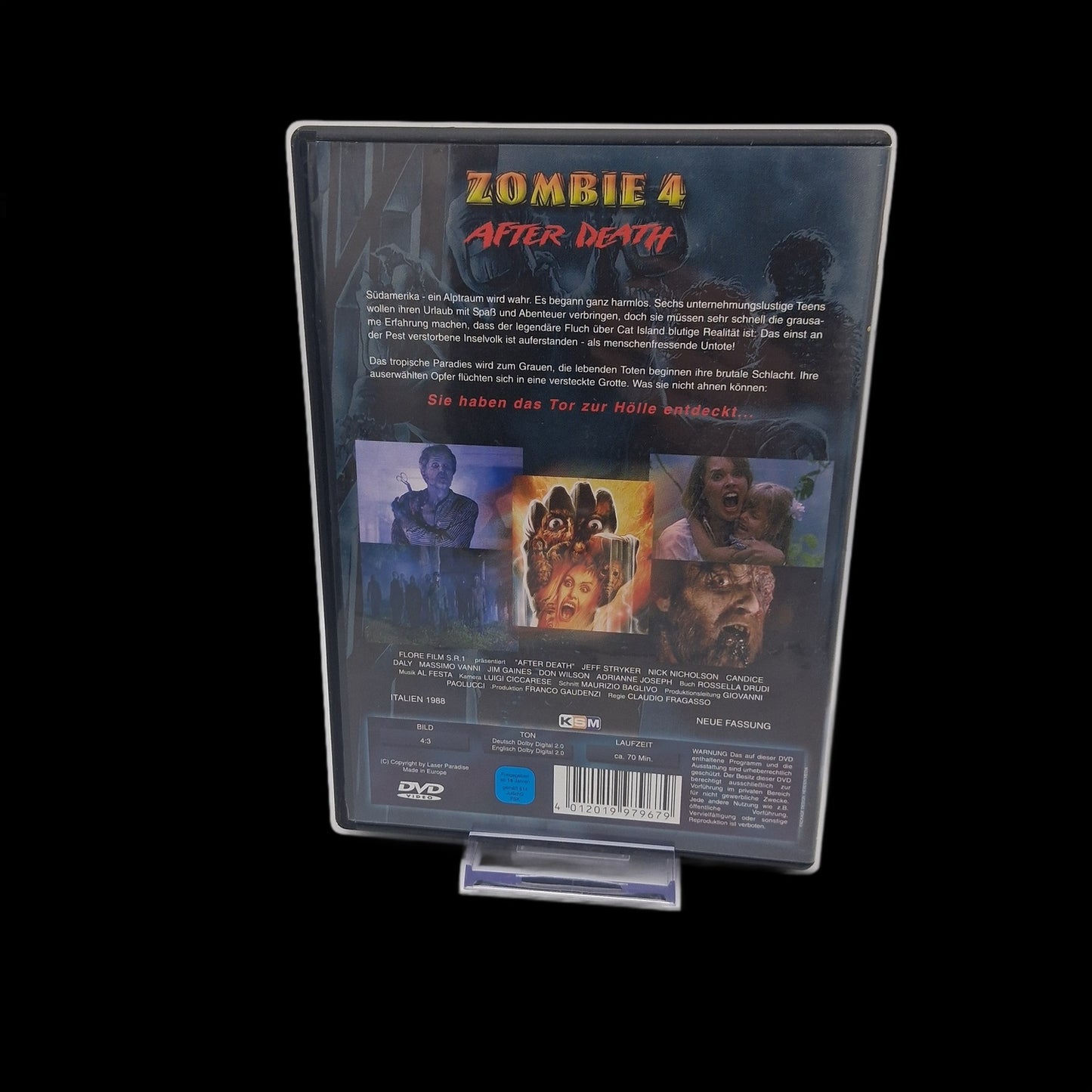 ZOMBIE 4 AFTER DEATH - Zombie - Uncut - Neue Fassung - Horror - DVD - Gebraucht