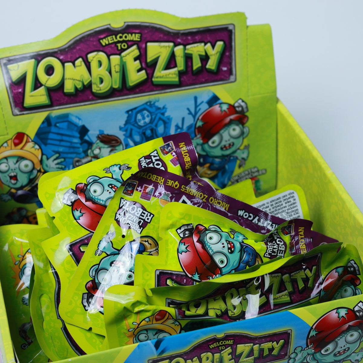 Zombie Zity Bouncers - Überaschungstüten - 15 Stück - ungeöffnet mit Karton