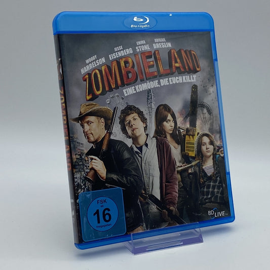 Zombieland - Woody Harrelson - Jesse Eisenberg - Blu-Ray - Zustand Sehr Gut