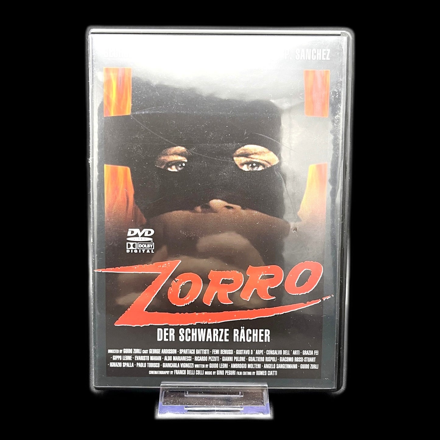 Zorro - Der schwarze Rächer - Zorro - DVD - Abenteuer - Film - Gebraucht