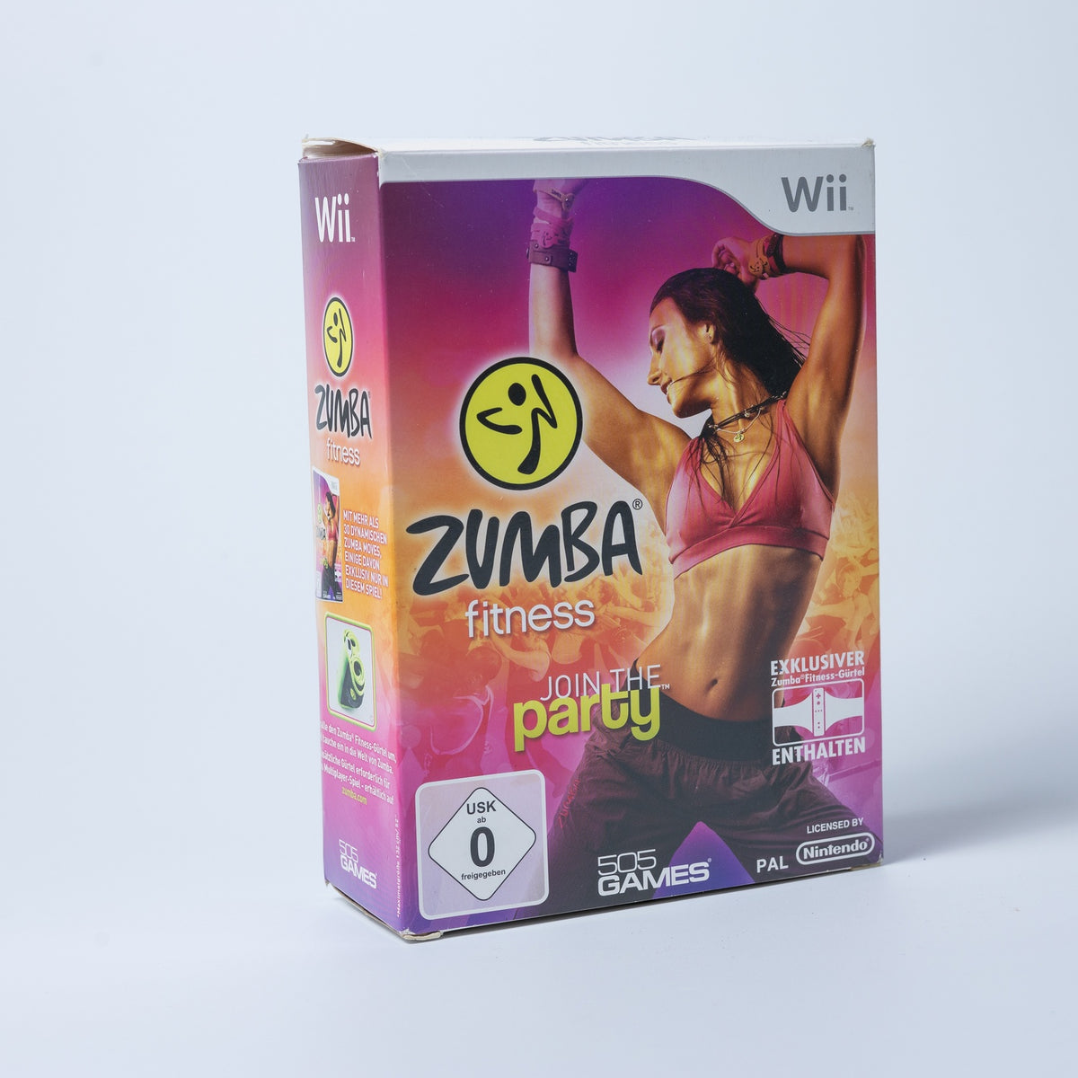 Zumba Fitness - inkl. Gürtel - Nintendo Wii - CiB - PAL - deutsch - Gebraucht