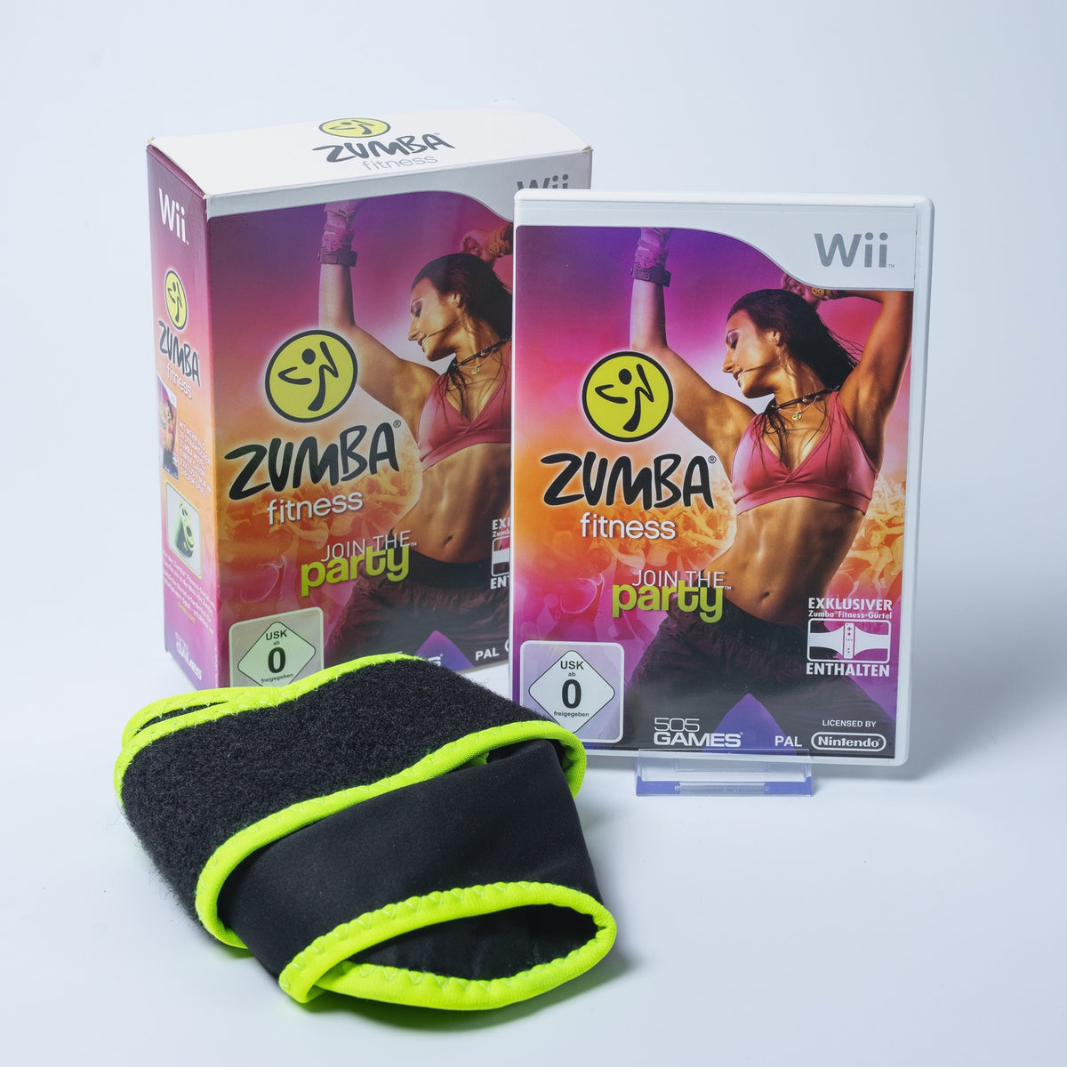 Zumba Fitness - inkl. Gürtel - Nintendo Wii - CiB - PAL - deutsch - Gebraucht