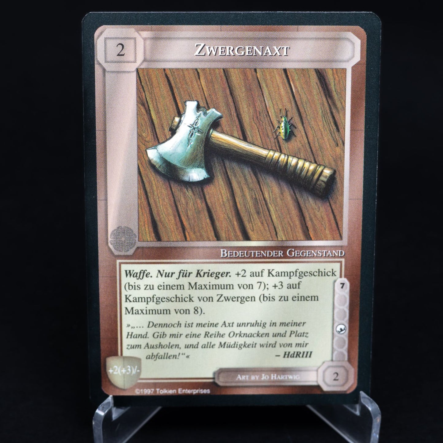 Zwergenaxt - Middle Earth / Herr der Ringe CCG (MECCG) - Deutsch / Limited