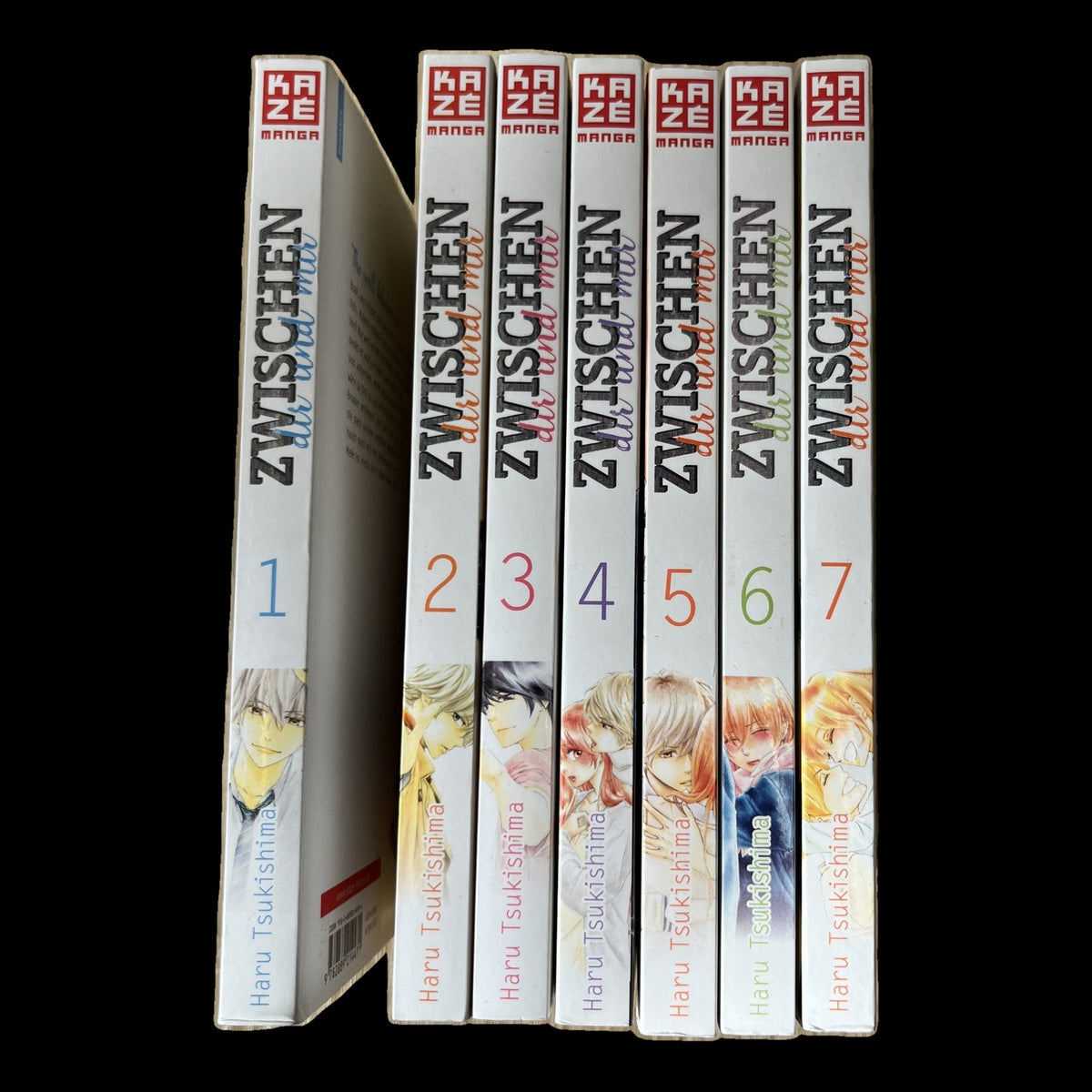 Zwischen dir und mir - Band 1-7 - KAZÉ - Deutsch - Haru Tsukishima - Manga