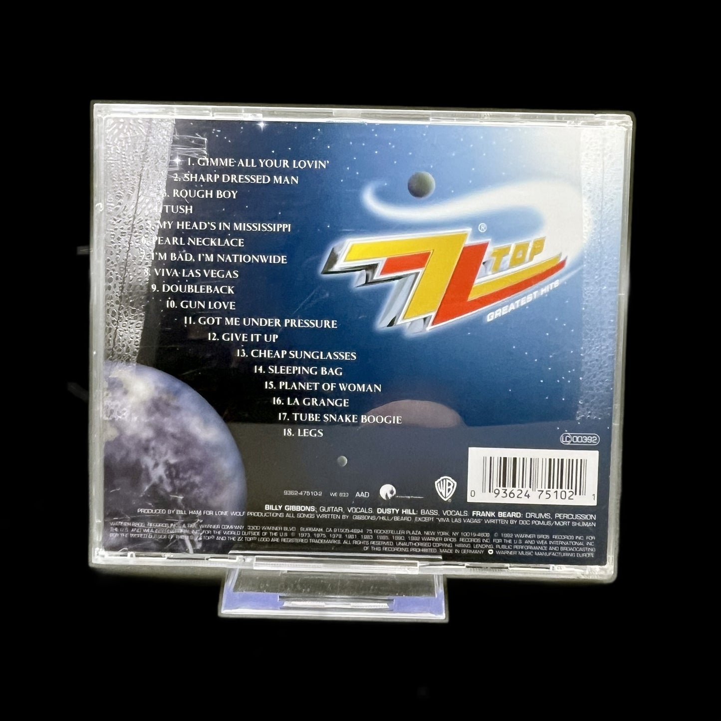 ZZ Top - Greatest Hits - 1992 - Musik-CD - Genre: Rock - Album - Gebraucht